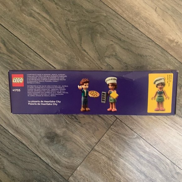 NWT LEGO FRIENDS HEARTLAKE CITY PIZZERIA 41705 144 PIECES AGES 5+ - Picture 9 of 9